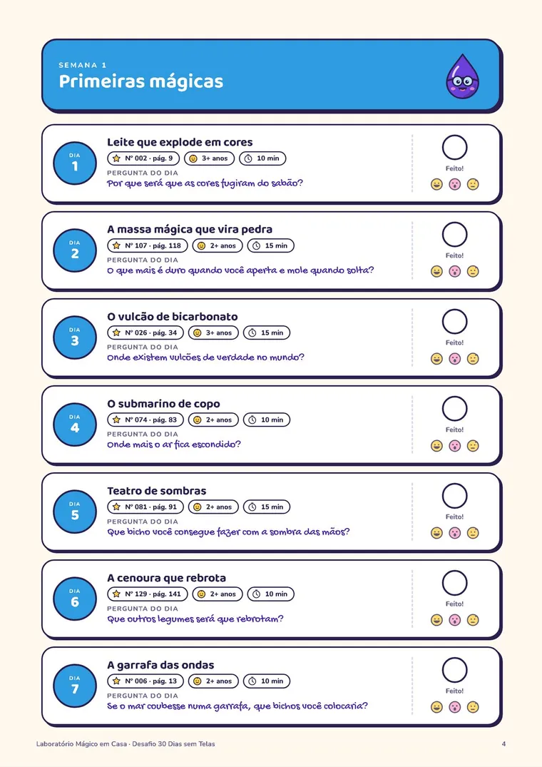 Semana 1 do desafio